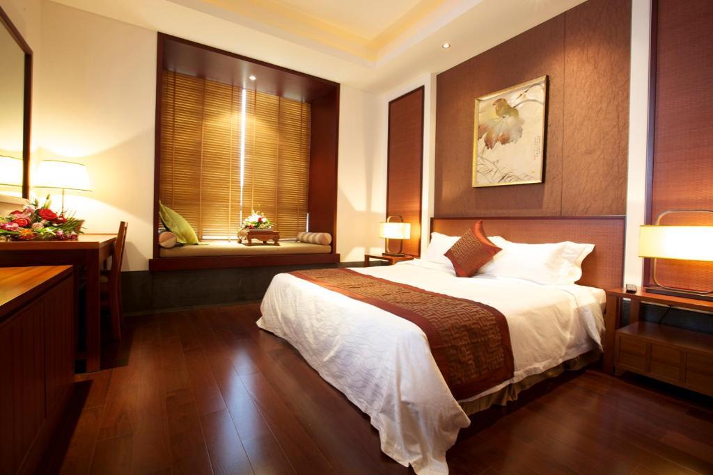 Suzhou Hanyuan Yacht&Resort Hotel Oda fotoğraf